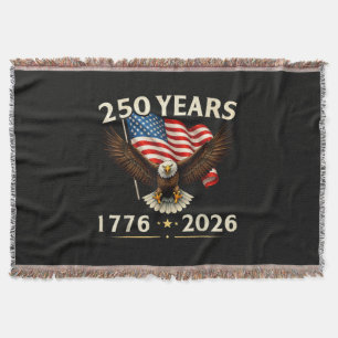 4. Juli Amerika US Patriotischer Adler Decke