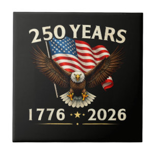 4. Juli Amerika US Patriotischer Adler Fliese