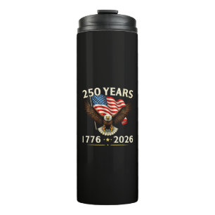 4. Juli Amerika US Patriotischer Adler Thermosbecher