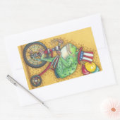 4. JULI AMERIKANA FROG STICKER Retangle, Sheet (Umschlag)
