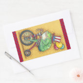 4. JULI AMERIKANA FROG STICKER Retangle, Sheet (Umschlag)