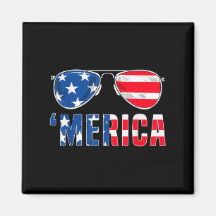 4. Juli Amerikanische Flagge Sungles Boys Girl Magnet