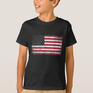 4. Juli Amerikanische Flagge Vintag USA Männer Pa T-Shirt
