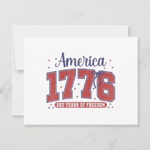4. Juli Amerikanische Flagge Vintage 250 Jahre 177 Save The Date