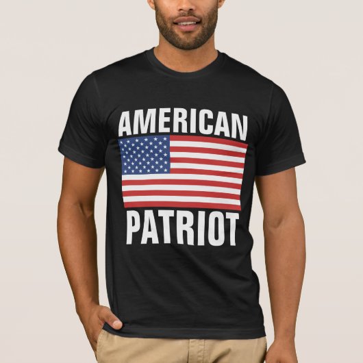 4. JULI - AMERIKANISCHE PATRIOT-T - SHIRT (Vorderseite)