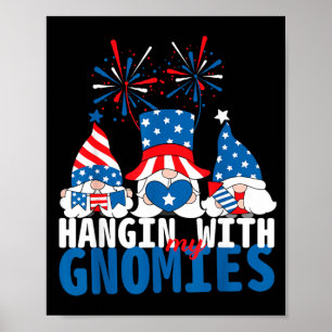 4. Juli Amerikanische Zwerge feiern Poster