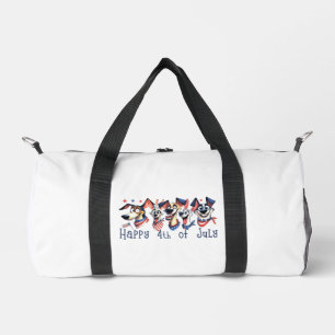 4. Juli. Amerikanischer Unabhängigkeitstag. Funny  Duffle Bag