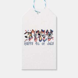 4. Juli. Amerikanischer Unabhängigkeitstag. Funny Geschenkanhänger