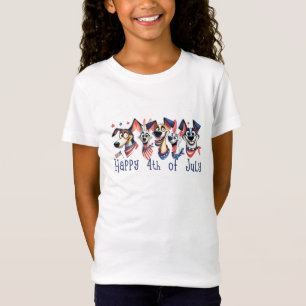 4. Juli. Amerikanischer Unabhängigkeitstag. Funny T-Shirt