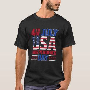 4. Juli Amerikanischer Unabhängigkeitstag Liebhabe T-Shirt