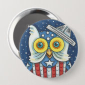 4. JULI - AMERIKANISCHES EIGENTUM, BIRD BUTTON Rou (Vorne & Hinten)