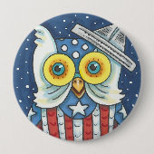 4. JULI - AMERIKANISCHES EIGENTUM, BIRD BUTTON Rou (Vorderseite)