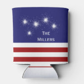 4. Juli Anpassbare Abkühlung mit Fireworks Dosenkühler (Rückseite)