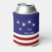 4. Juli Anpassbare Abkühlung mit Fireworks Dosenkühler (Kanne Rückseite)