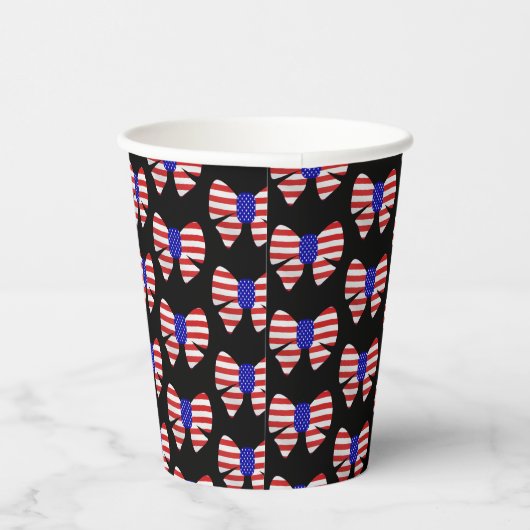4. Juli Apparel America Flag Patriotic Band Pappbecher (Rechts)