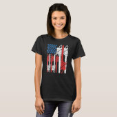 4. Juli Arboris Men Tree Climber Vater Chainsaw T-Shirt (Vorne ganz)