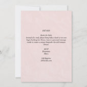 4. Juli BABY SHOWER INVITE Firecracker Giraffe Einladung (Rückseite)