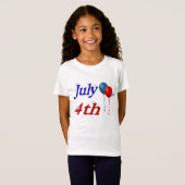 4. Juli Balloons T - Shirt (Vorne ganz)