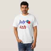4. Juli Balloons T - Shirt (Vorne ganz)