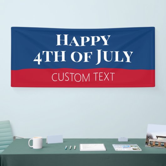 4. Juli Banner (Messe)