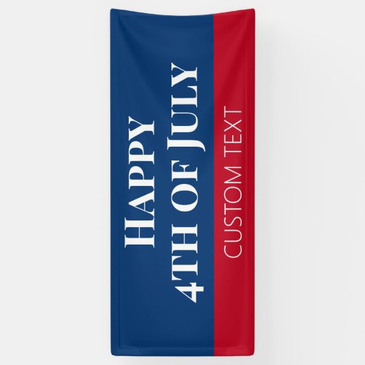 4. Juli Banner (Vertikal)