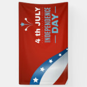 4. Juli Banner (Vertikal)