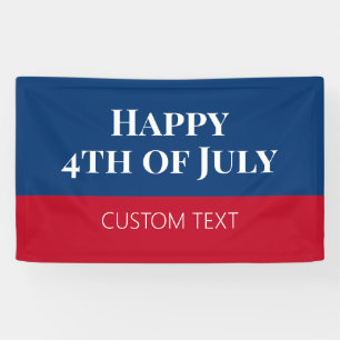 4. Juli-Banner Banner