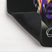 4. Juli Barack Obama Präsident Portrait Patrio Mousepad (Ecke)