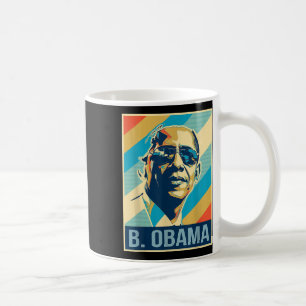 4. Juli Barack Obama Präsident Retro Patriotic Kaffeetasse