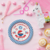 4. Juli Barbeque GRILLEN Party Marine Strike Pappteller (Party)