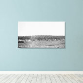 4. Juli Baseball Game Leinwanddruck (Insitu (Holzboden))