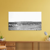 4. Juli Baseball Game Leinwanddruck (Insitu (Wohnzimmer))