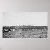 4. Juli Baseball Game Poster (Vorne)