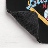 4. Juli Baseball Mama Eis Drip Baseball Mama Mousepad (Ecke)
