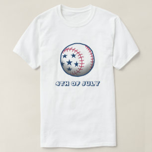 4. Juli Baseball T-Shirt