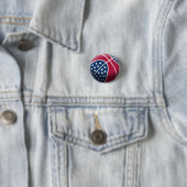4. Juli Basketball Button (Beispiel)