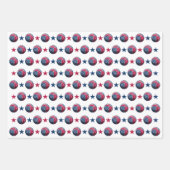 4. Juli Basketball Geschenkpapier Set (Vorderseite 2)