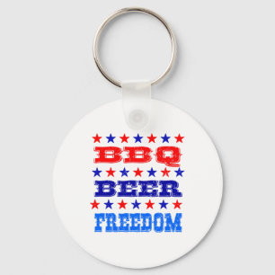4. Juli Bbq Bier Freiheit Shirt Amerika Stolz Amer Schlüsselanhänger