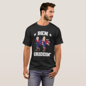 4. Juli Benjamin Franklin Griddy Ben Griddin T-Shirt (Vorne ganz)