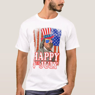 4. Juli Benjamin Franklin T-Shirt