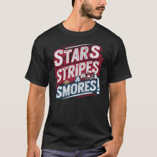 4. Juli Bereit: Sterne, Streifen & S'mores T-Shirt