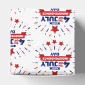 4. Juli: Bevorzugung Geschenkschachtel (Oben)