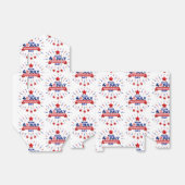 4. Juli: Bevorzugung Geschenkschachtel (Ungefaltet)