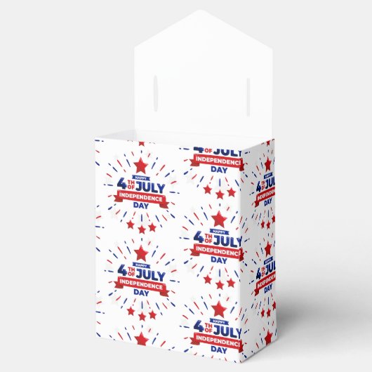 4. Juli: Bevorzugung Geschenkschachtel (Geöffnet)