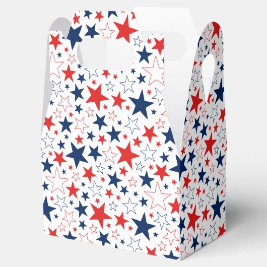 4. Juli: Bevorzugung Geschenkschachtel (Geöffnet)