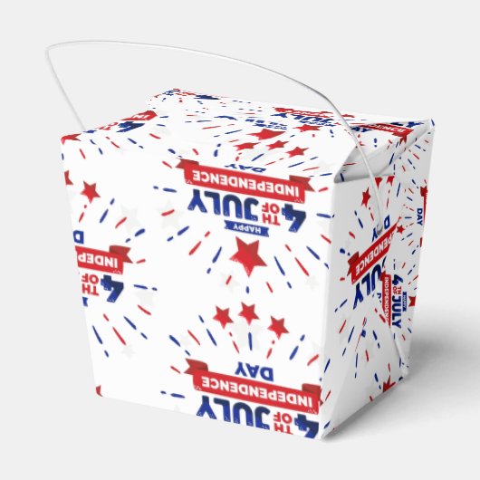 4. Juli: Bevorzugung Geschenkschachtel (Rückseite)