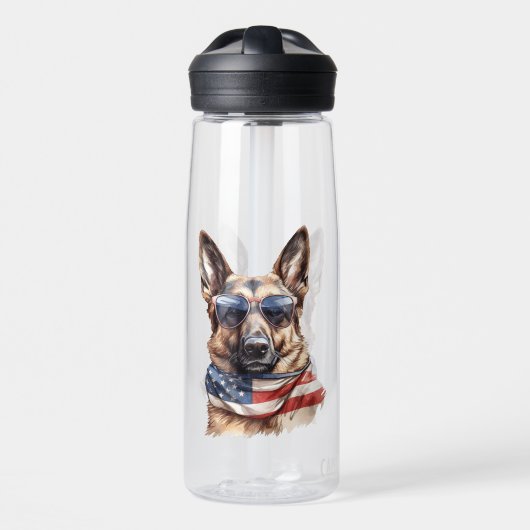 4. Juli Big Dog-70631 Trinkflasche (Vorne)