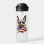 4. Juli Big Dog-70631 Trinkflasche (Rückseite)