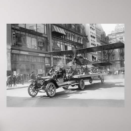 4. Juli Biplane, Anfang der 1900er Poster (Vorne)