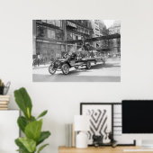 4. Juli Biplane, Anfang der 1900er Poster (Heimbüro)